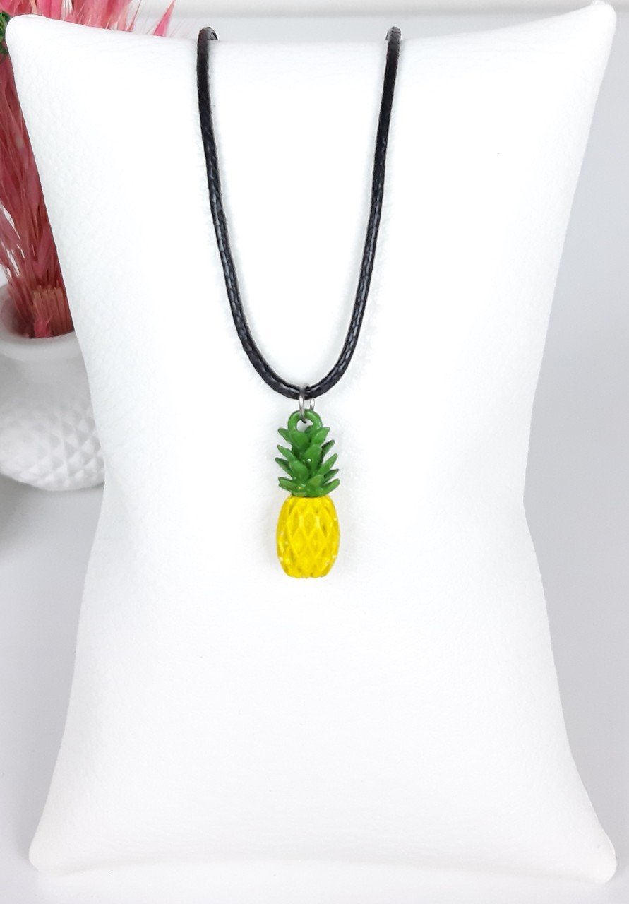 Ananas Kolye (Sarı-Yeşil)