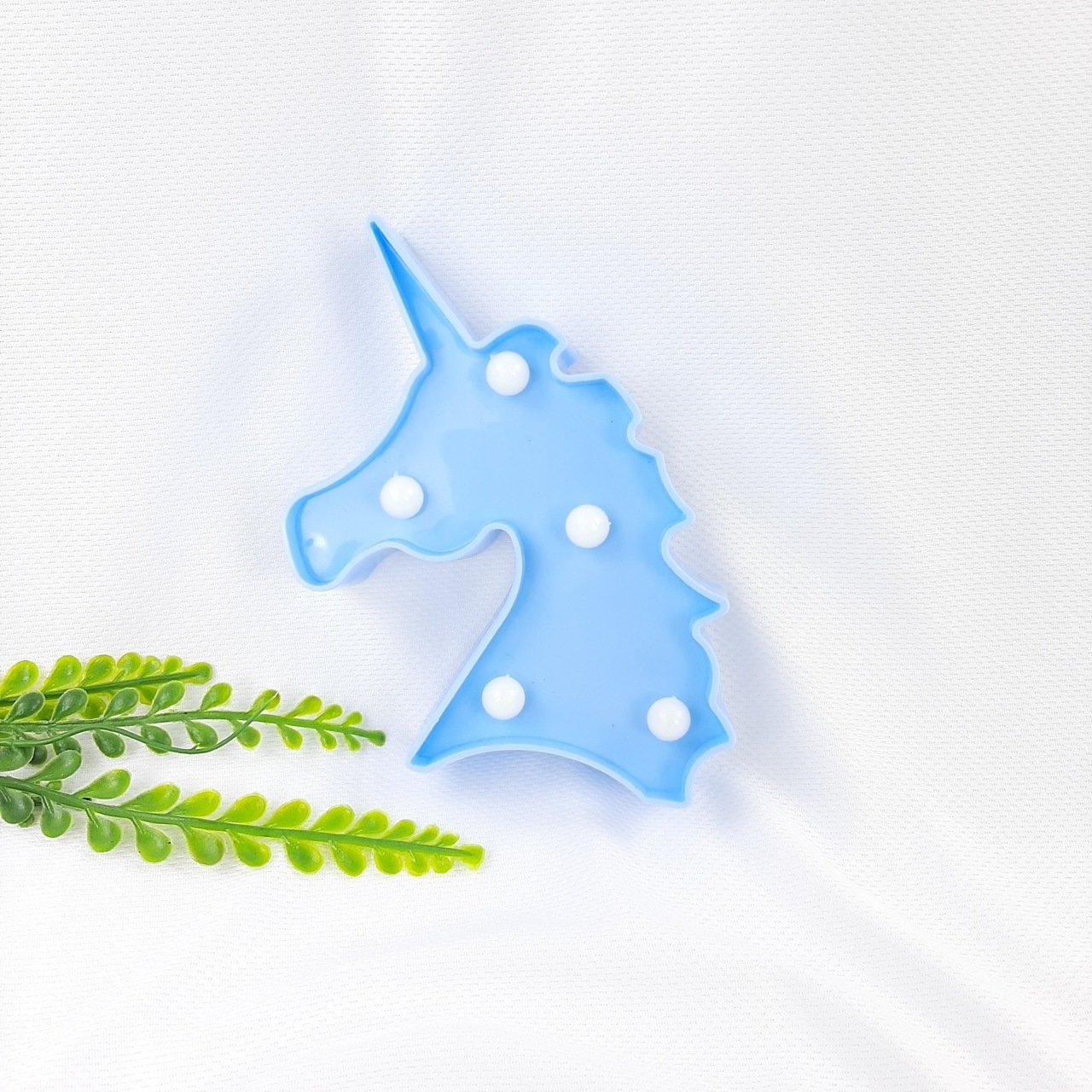 Unicorn Mini Led - Dekor Lamba Mavi