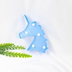 Unicorn Mini Led - Dekor Lamba Mavi