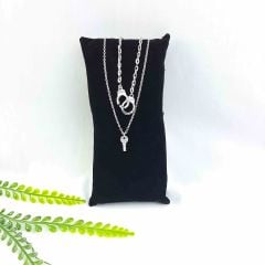 Zincirli Set Kelepçe Kolye