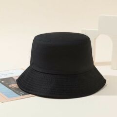 Siyah Balıkçı Şapka ( Bucket Şapka )