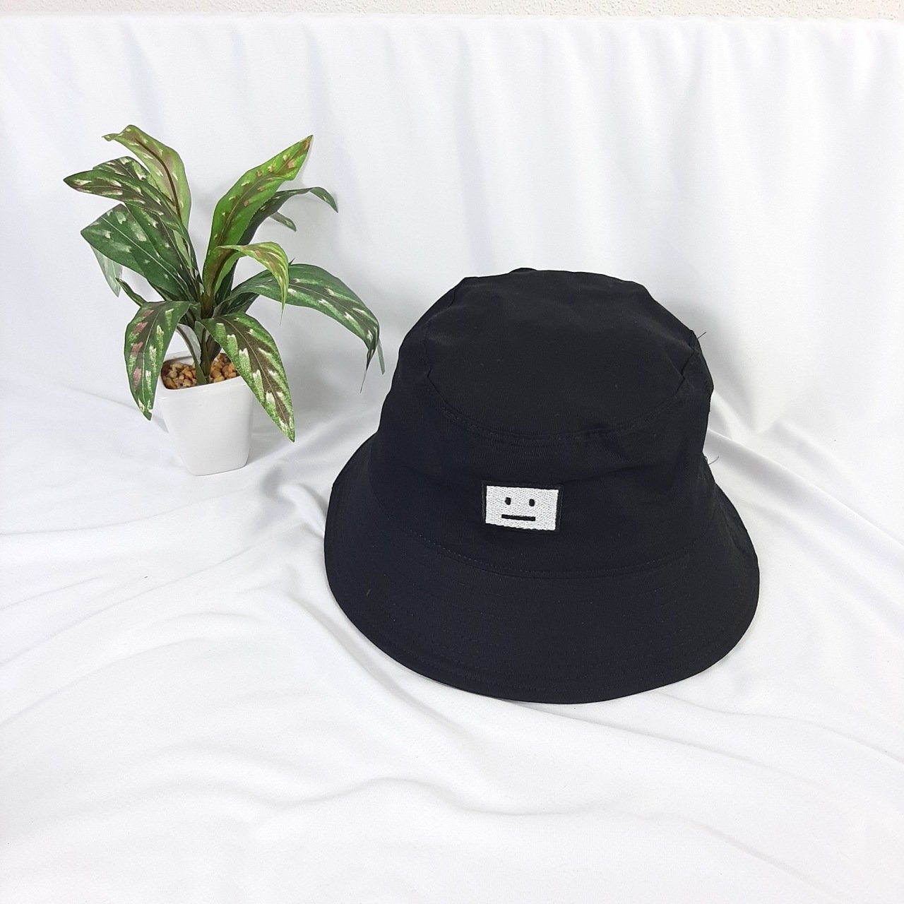 Robot Surat Emoji  Desenli Balıkçı Şapka ( Bucket Şapka )