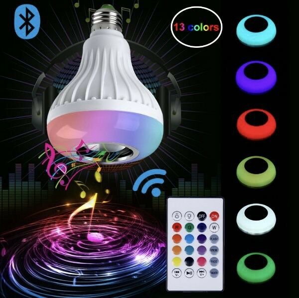 Bluetoothlu Müzikçalar Led Ampul