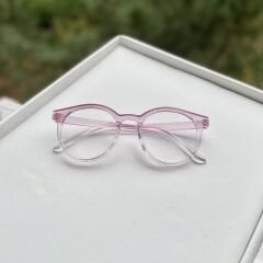 Pembe Retro Gözlük