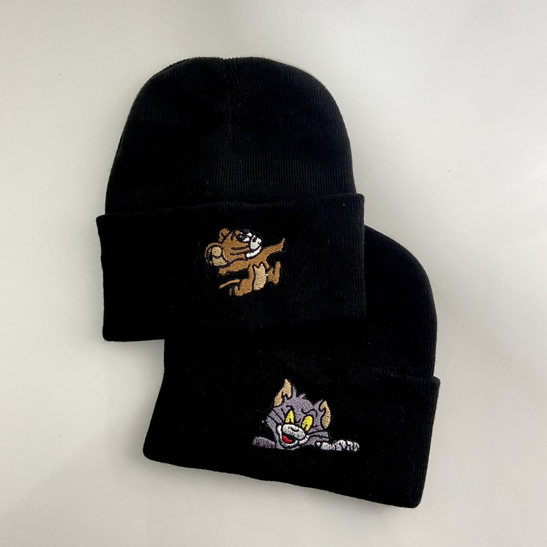 Tom Ve Jerry Nakışlı Bere Set