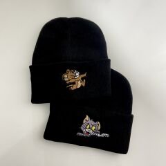 Tom Ve Jerry Nakışlı Bere Set