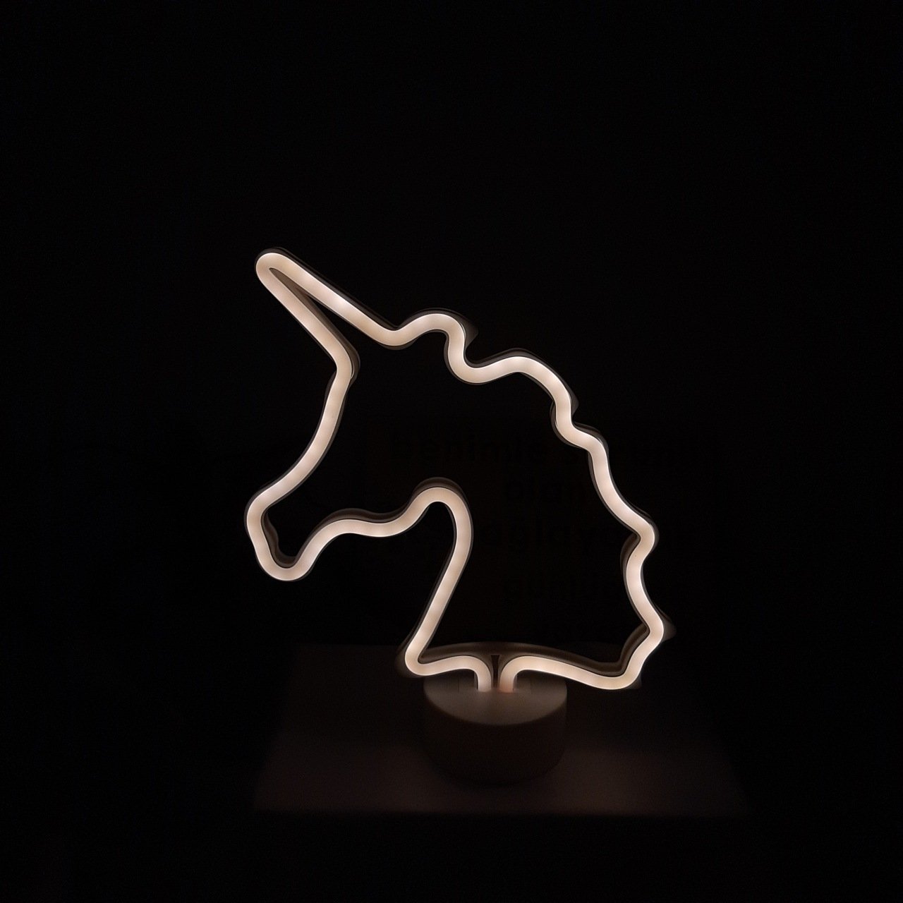 Neon Unicorn Led Lamba