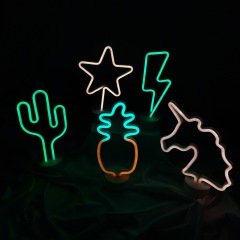 Neon Yıldız Led Lamba