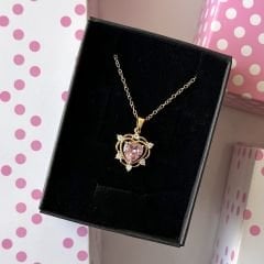 Love Heart Gold Kolye