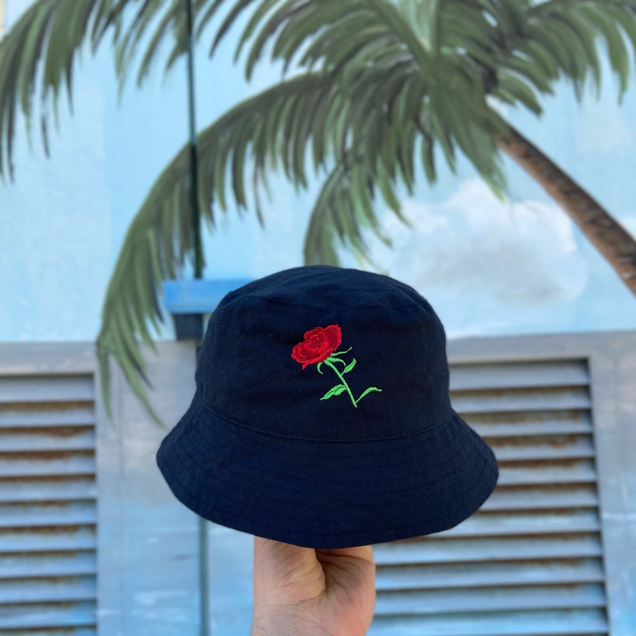 Gül Bucket Şapka