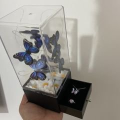 Kelebek Fanus Çelik Set