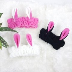 Pembe Kulak Beyaz Bandana