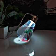 Night Light Bulb Humidifier Mini Ampul Nemlendirici Usb Girişli