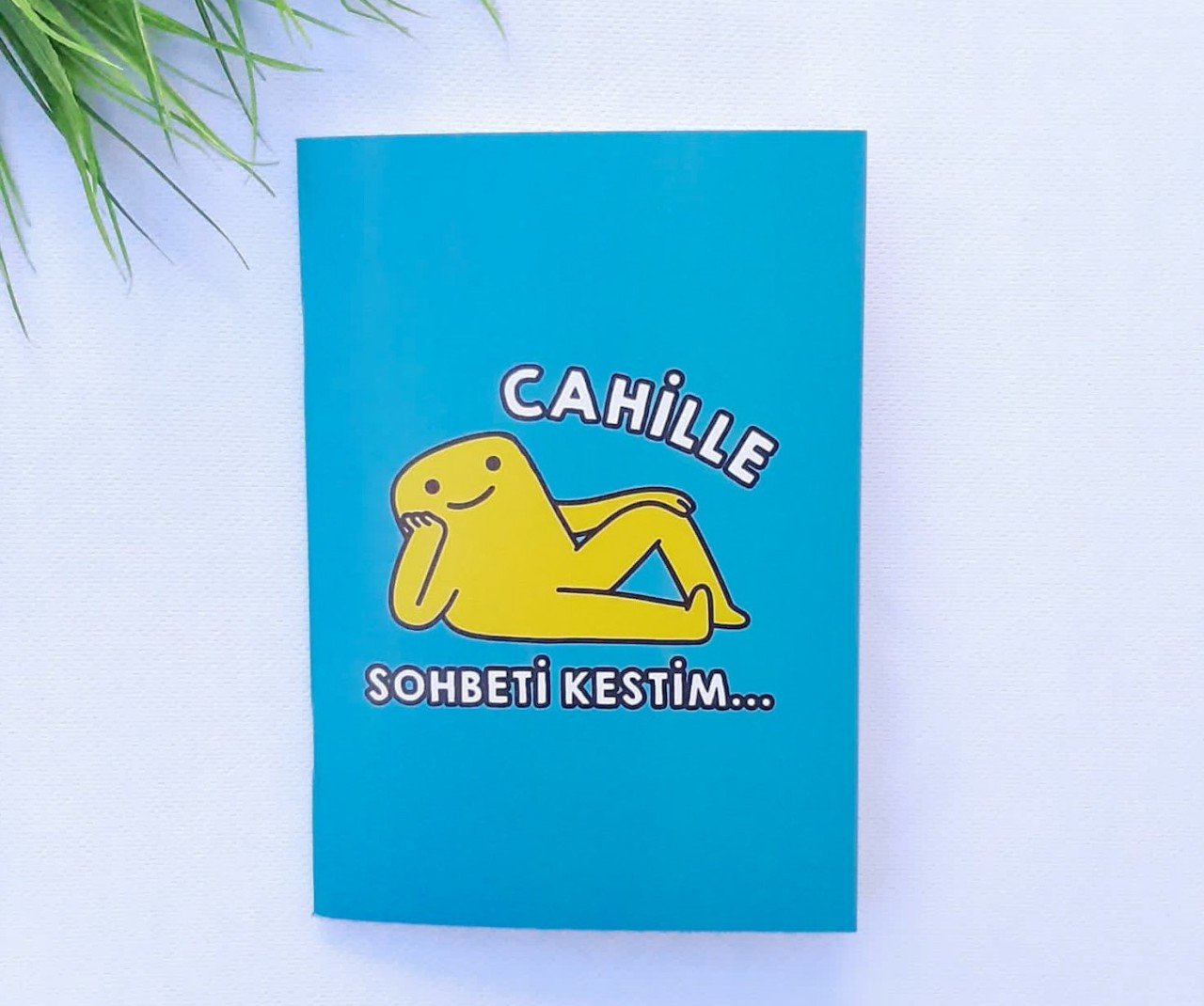 Cahille Sohbeti Kestim Baskılı Defter