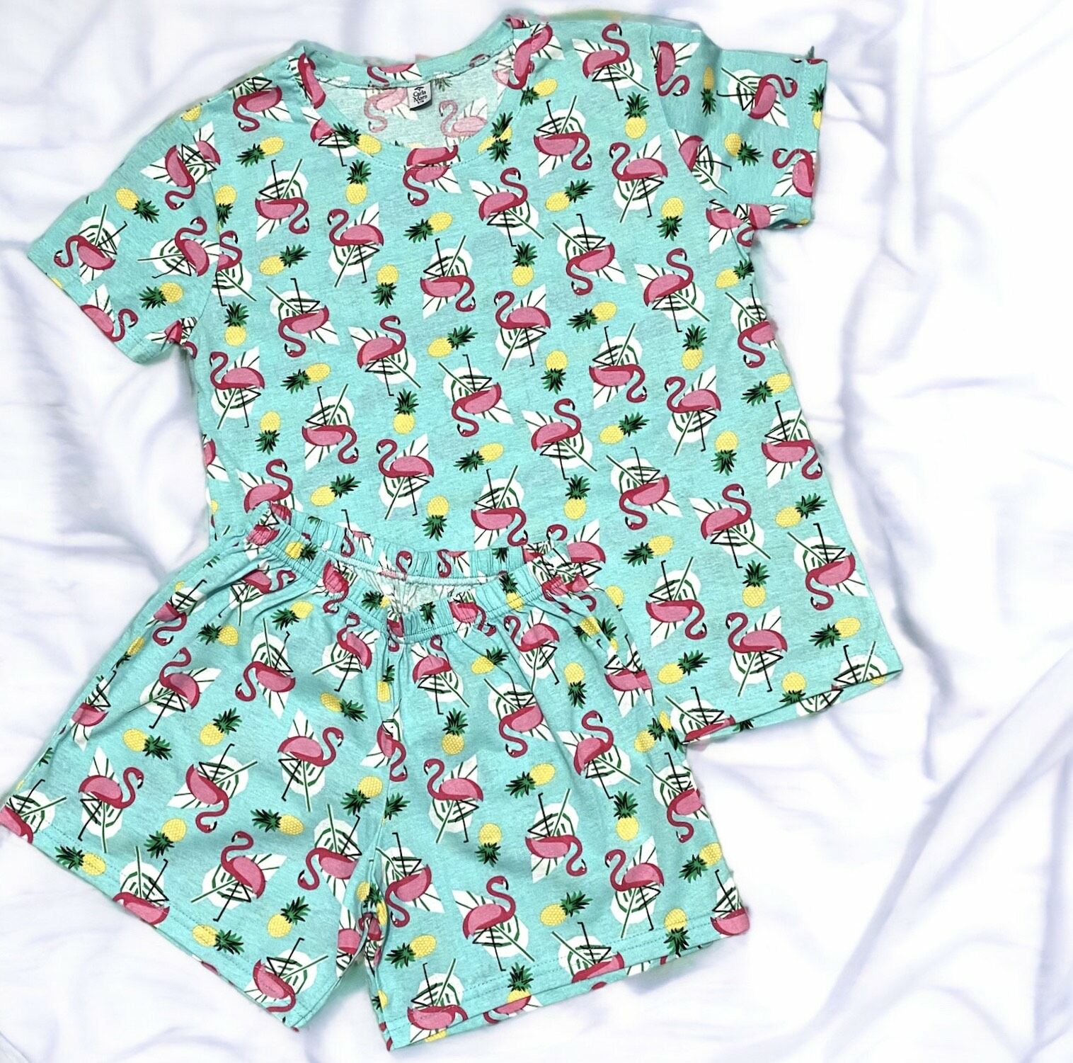 Flamingo Desenli Pijama Takımı