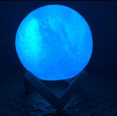 Moon Renkli Gece Lambası