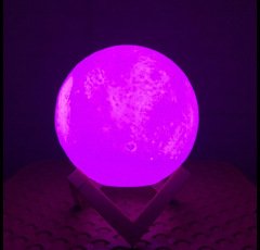 Moon Renkli Gece Lambası