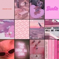 Aesthetic Pink 60'lı Duvar Kağıdı