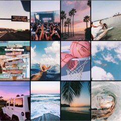 Aesthetic Summer 60'lı Duvar Kağıdı