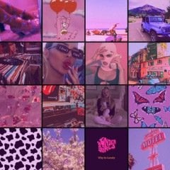 Pink 60'lı Duvar Kağıdı