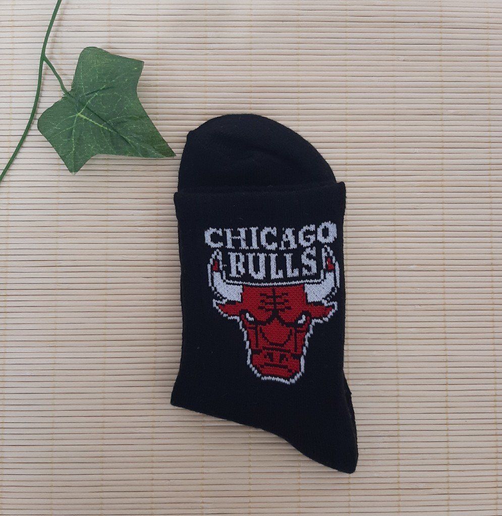 Chicago Bulls Baskılı Çorap