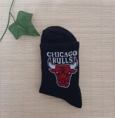 Chicago Bulls Baskılı Çorap