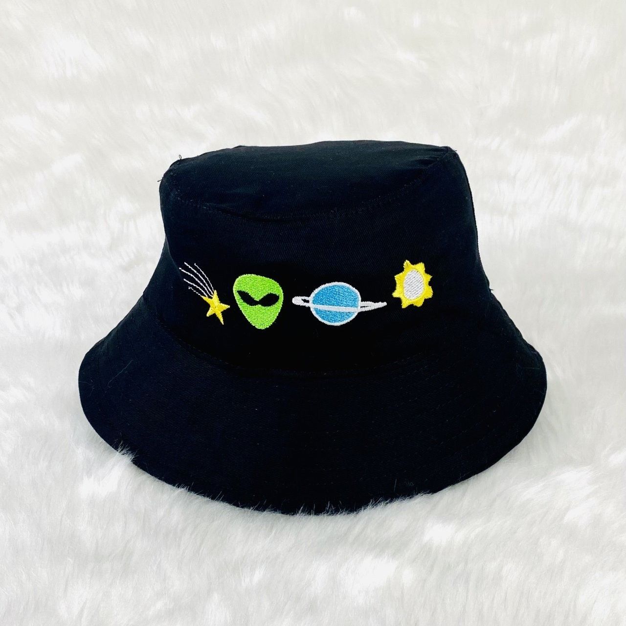 Satürn Alien Balıkçı Şapka- Bucket