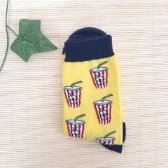 Popcorn Baskılı Çorap