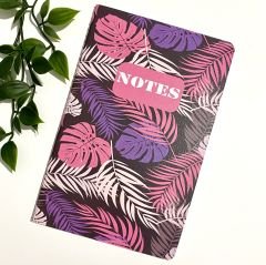 Yaprak Desenli Defter