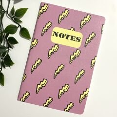 Şimşek Desenli Defter