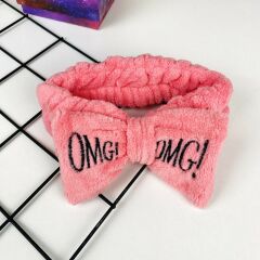 Omg Peluş Bandana Mercan