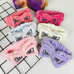 Omg Peluş Bandana Mavi