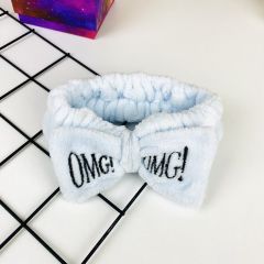 Omg Peluş Bandana Mavi