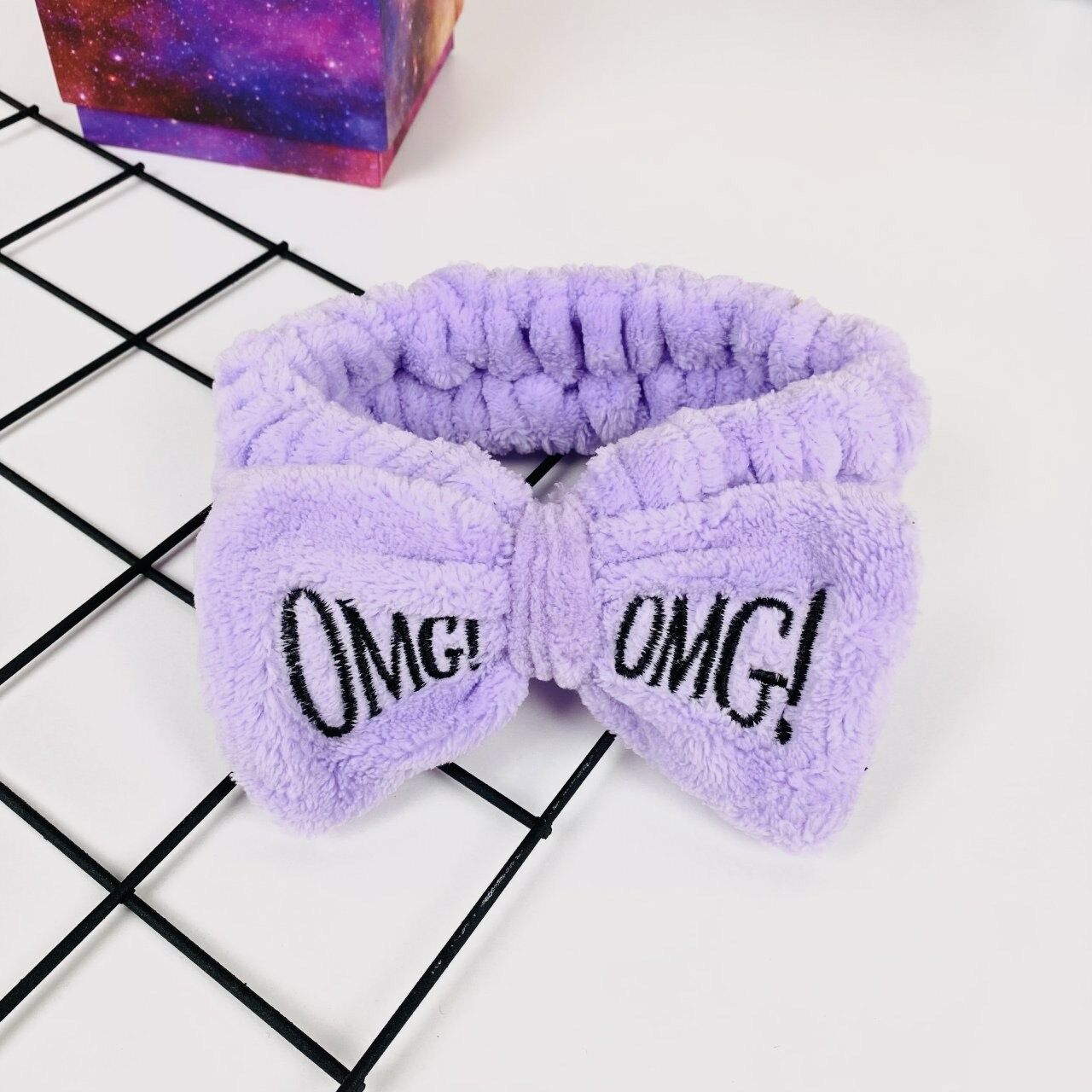 Omg Peluş Bandana Lila