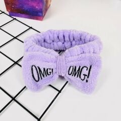 Omg Peluş Bandana Lila